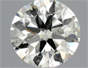 Diamante Natural 0.70 quilates, Redondo , Color K, claridad VS2 y certificado GIA