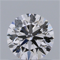 Diamante Natural 0.70 quilates, Redondo , Color F, claridad VS2 y certificado GIA