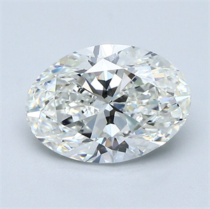 Foto Diamante Natural 2.51 quilates, Ovalado , Color G, claridad VVS2 y certificado GIA de