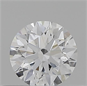 Diamante Natural 0.40 quilates, Redondo , Color D, claridad VS2 y certificado GIA