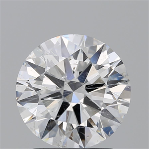 Foto Diamante Natural 2.03 quilates, Redondo , Color F, claridad I1 y certificado GIA de