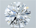 Natural Diamond 4.39 Carats, Round with Excellent Cut, E Color, SI1 Clarity and Certified by GIA