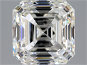 Natural Diamond 3.50 Carats, Asscher with  Cut, H Color, VS2 Clarity and Certified by GIA