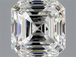 Picture of Natural Diamond 3.50 Carats, Asscher with  Cut, H Color, VS2 Clarity and Certified by GIA