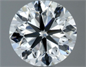 Diamante Natural 1.01 quilates, Redondo , Color F, claridad VS2 y certificado IGI