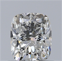Diamante Natural 0.73 quilates, Del cojín , Color F, claridad VS2 y certificado GIA