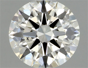 Picture of Natural Diamond 0.50 Carats, Round with Excellent Cut, J Color, SI1 Clarity and Certified by GIA