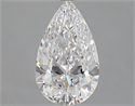 Diamante Natural 2.02 quilates, De pera , Color D, claridad VVS1 y certificado GIA