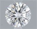 Diamante Natural 0.71 quilates, Redondo , Color E, claridad VS2 y certificado GIA