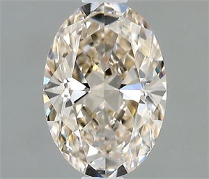 Picture of Natural Diamond 0.40 Carats, Oval with  Cut, K Color, VVS2 Clarity and Certified by IGI