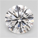 Lab Grown Diamond 2.95 Carats, Round with Ideal Cut, D Color, IF Clarity and Certified by IGI
