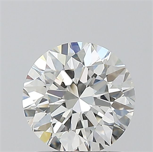 Picture of Natural Diamond 1.01 Carats, Round with Excellent Cut, I Color, SI1 Clarity and Certified by GIA
