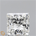 Natural Diamond 1.51 Carats, Princess with  Cut, I Color, VS2 Clarity and Certified by GIA
