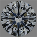 Natural Diamond 4.03 Carats, Round with Excellent Cut, J Color, VS1 Clarity and Certified by GIA