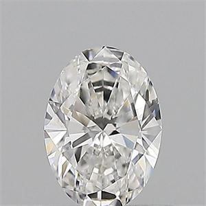 Picture of Natural Diamond 0.50 Carats, Oval with  Cut, F Color, VVS2 Clarity and Certified by GIA