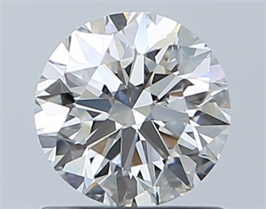 Foto Diamante Natural 0.80 quilates, Redondo , Color H, claridad VVS1 y certificado GIA de