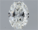 Diamante Natural 0.40 quilates, Ovalado , Color G, claridad VS2 y certificado GIA