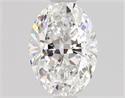 Natural Diamond 0.66 Carats, Oval with  Cut, E Color, VS2 Clarity and Certified by GIA