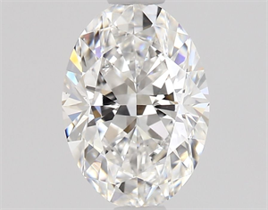 Picture of Natural Diamond 0.66 Carats, Oval with  Cut, E Color, VS2 Clarity and Certified by GIA