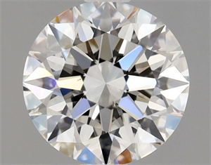Picture of Natural Diamond 0.90 Carats, Round with Excellent Cut, H Color, VS1 Clarity and Certified by GIA