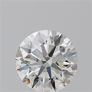 Foto Diamante Natural 1.70 quilates, Redondo , Color J, claridad SI1 y certificado GIA de