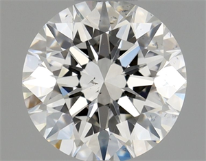 Picture of Natural Diamond 0.51 Carats, Round with Excellent Cut, G Color, SI1 Clarity and Certified by GIA
