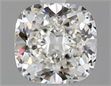 Natural Diamond 1.51 Carats, Cushion with  Cut, I Color, SI1 Clarity and Certified by GIA