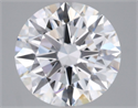 Lab Grown Diamond 5.06 Carats, Round with Ideal Cut, E Color, VVS1 Clarity and Certified by IGI