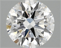 Del inventario de diamantes de laboratorio, 2.09 quilates, Redondo , Color E, claridad VS1 y certificado IGI