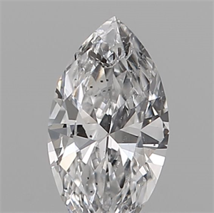 Foto Diamante Natural 0.19 quilates, marqués , Color D, claridad SI2 y certificado IGI de
