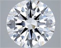 Lab Grown Diamond 7.01 Carats, Round with Excellent Cut, D Color, VS1 Clarity and Certified by GIA