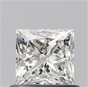 Diamante Natural 0.60 quilates, Princesa , Color I, claridad VS2 y certificado GIA