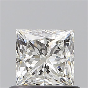 Foto Diamante Natural 0.60 quilates, Princesa , Color I, claridad VS2 y certificado GIA de