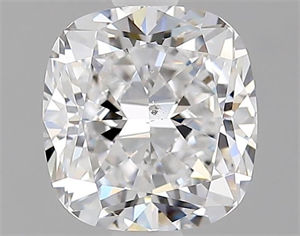 Picture of Natural Diamond 1.51 Carats, Cushion with  Cut, D Color, SI1 Clarity and Certified by GIA