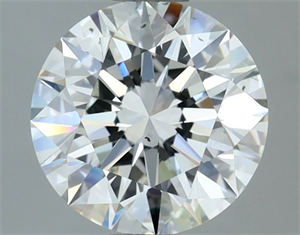 Foto Diamante Natural 2.02 quilates, Redondo , Color G, claridad SI1 y certificado GIA de