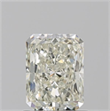 Natural Diamond 1.01 Carats, Radiant with  Cut, K Color, SI2 Clarity and Certified by GIA