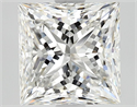 Diamante Natural 2.11 quilates, Princesa , Color F, claridad VS1 y certificado GIA