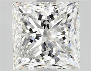 Foto Diamante Natural 2.11 quilates, Princesa , Color F, claridad VS1 y certificado GIA de