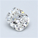 Natural Diamond 0.72 Carats, Cushion with  Cut, E Color, VS1 Clarity and Certified by GIA