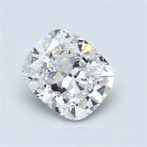 Picture of Natural Diamond 0.72 Carats, Cushion with  Cut, E Color, VS1 Clarity and Certified by GIA