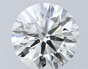 Foto Diamante Natural 0.90 quilates, Redondo , Color G, claridad SI1 y certificado IGI de