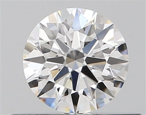 Foto Diamante Natural 0.40 quilates, Redondo , Color E, claridad VVS1 y certificado GIA de