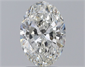 Natural Diamond 2.01 Carats, Oval with  Cut, G Color, VS2 Clarity and Certified by GIA