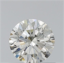 Diamante Natural 0.60 quilates, Redondo , Color J, claridad SI2 y certificado GIA