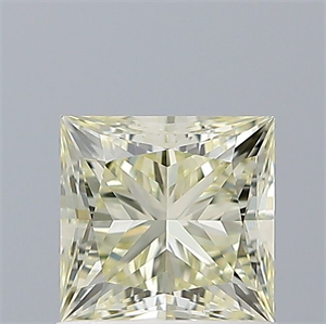Picture of Natural Diamond 0.90 Carats, Princess with  Cut, M Color, VVS1 Clarity and Certified by IGI