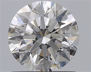 Picture of Natural Diamond 0.76 Carats, Round with Excellent Cut, E Color, SI1 Clarity and Certified by GIA