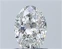 Diamante Natural 0.70 quilates, Ovalado , Color G, claridad VS2 y certificado GIA