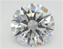 Lab Grown Diamond 3.05 Carats, Round with Excellent Cut, E Color, VS1 Clarity and Certified by GIA