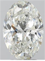 Diamante Natural 3.01 quilates, Ovalado , Color H, claridad VS2 y certificado GIA