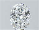 Natural Diamond 1.20 Carats, Oval with  Cut, F Color, VS2 Clarity and Certified by GIA
